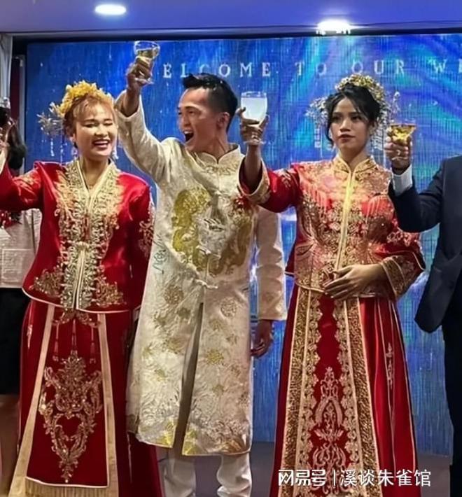 马来华裔男子同时娶两名老婆 婚礼全程三人行仅婚纱照分开拍(图6)